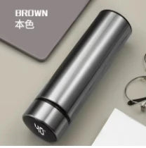 Thermos Bottle with Temperature Display