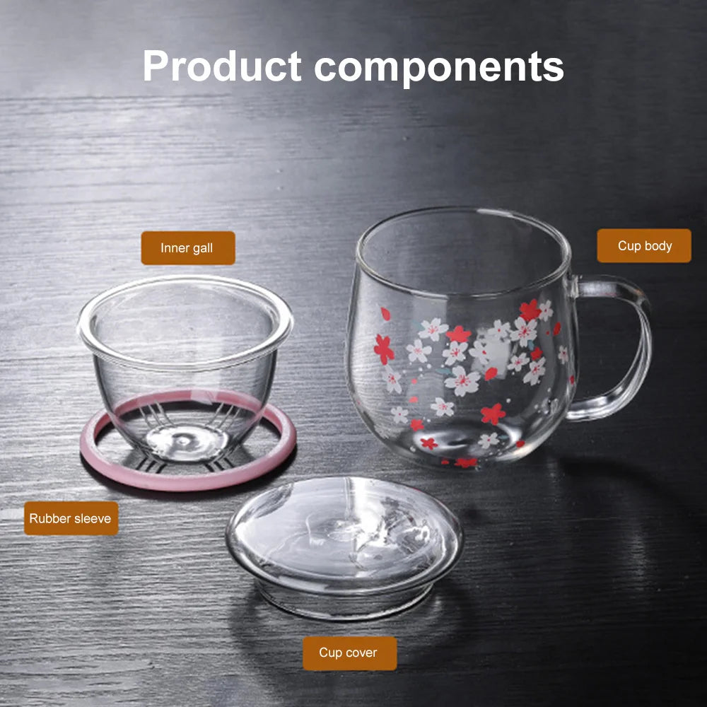 Sakura Mug Glass Mug