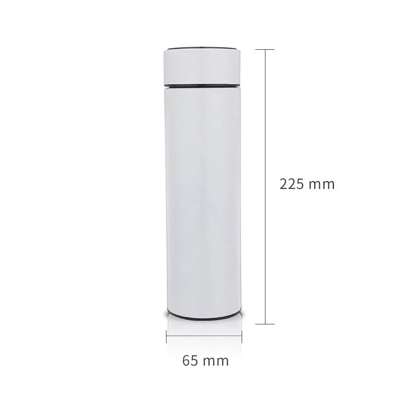 Thermos Bottle with Temperature Display