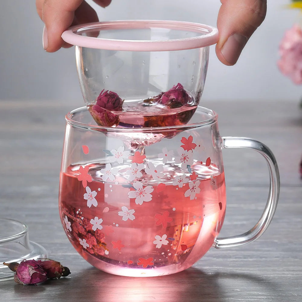 Sakura Mug Glass Mug