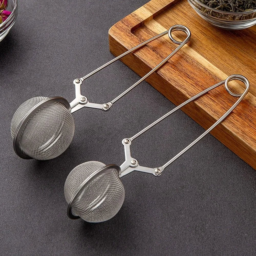 Snap Ball Stainless Steel Tea Strainer
