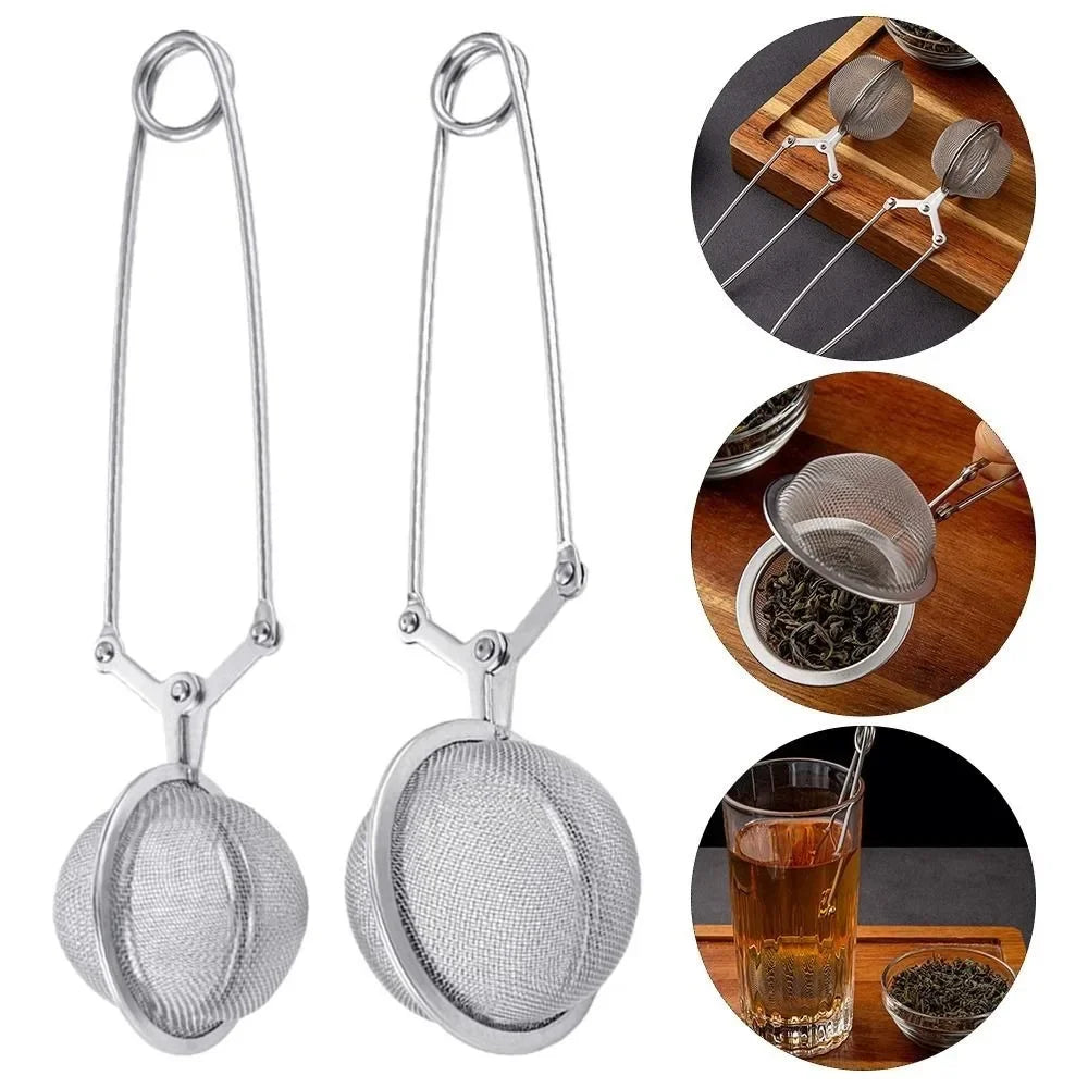 Snap Ball Stainless Steel Tea Strainer