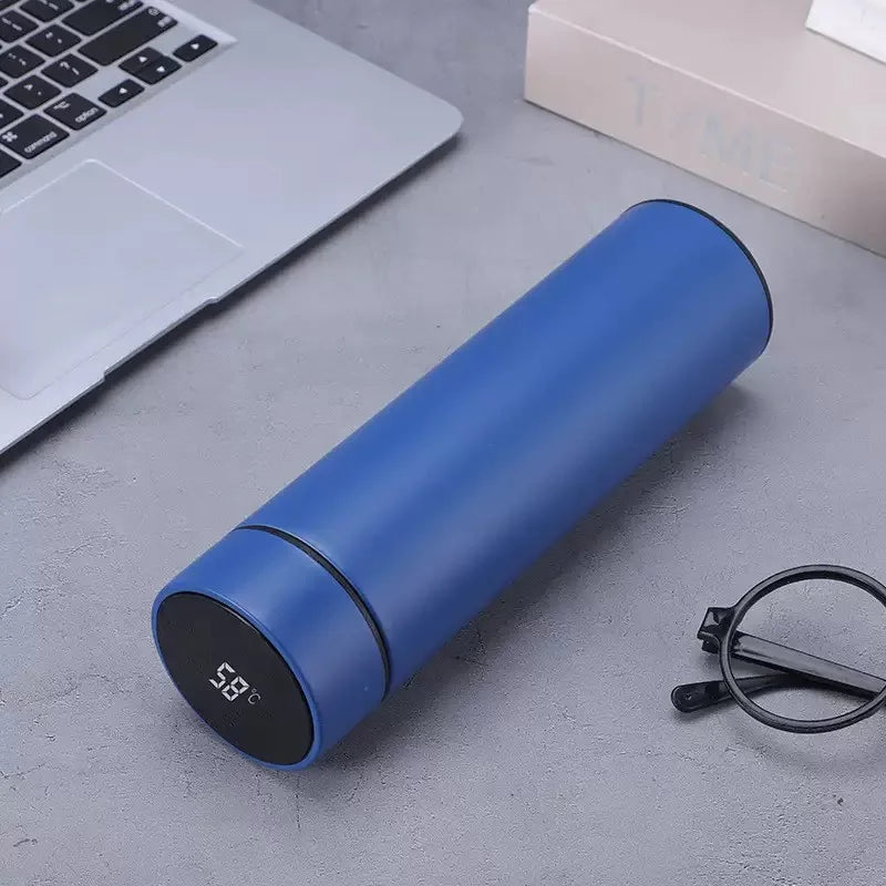 Thermos Bottle with Temperature Display