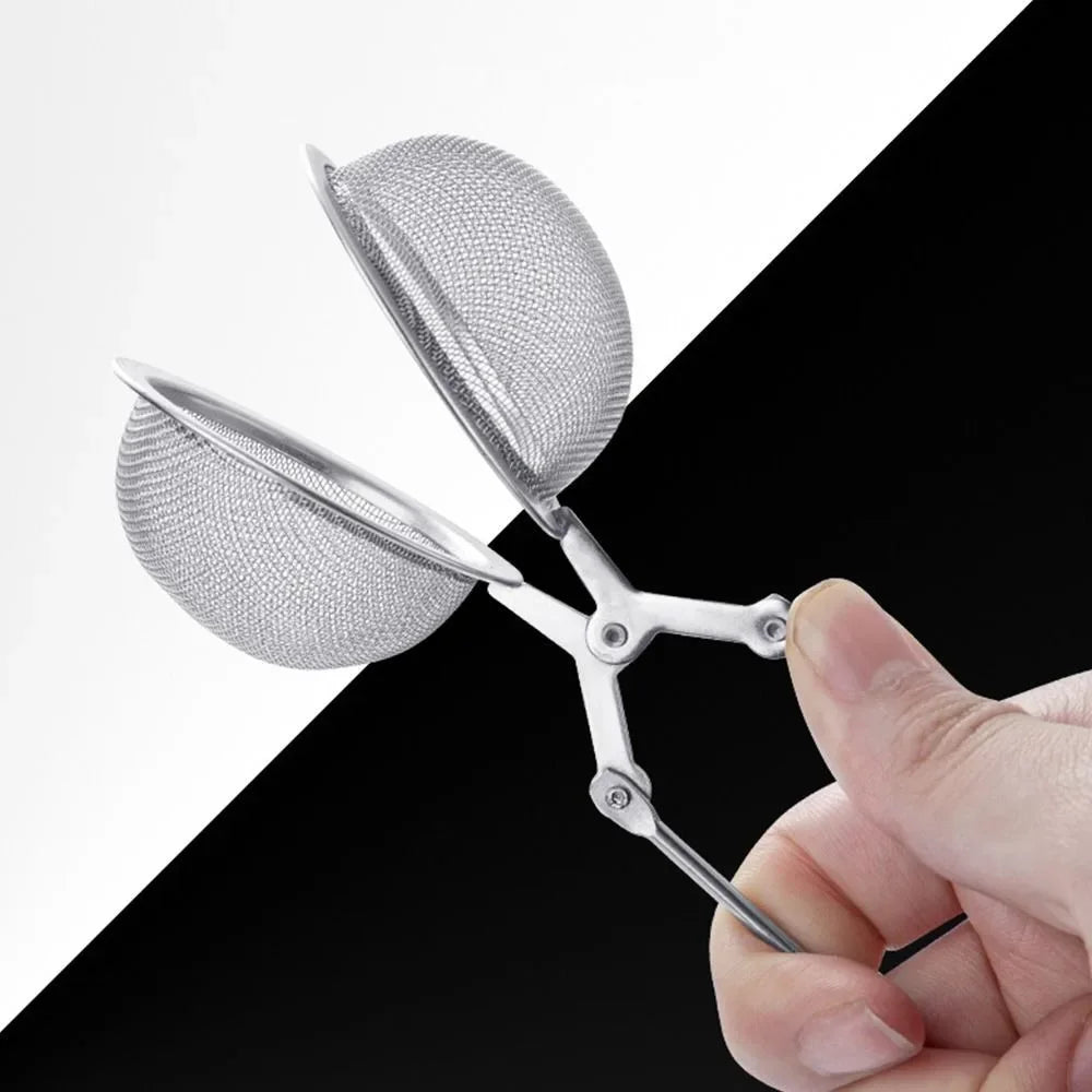 Snap Ball Stainless Steel Tea Strainer