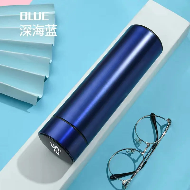 Thermos Bottle with Temperature Display