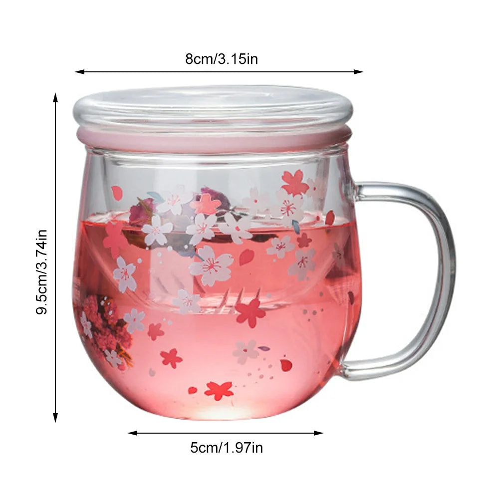 Sakura Mug Glass Mug