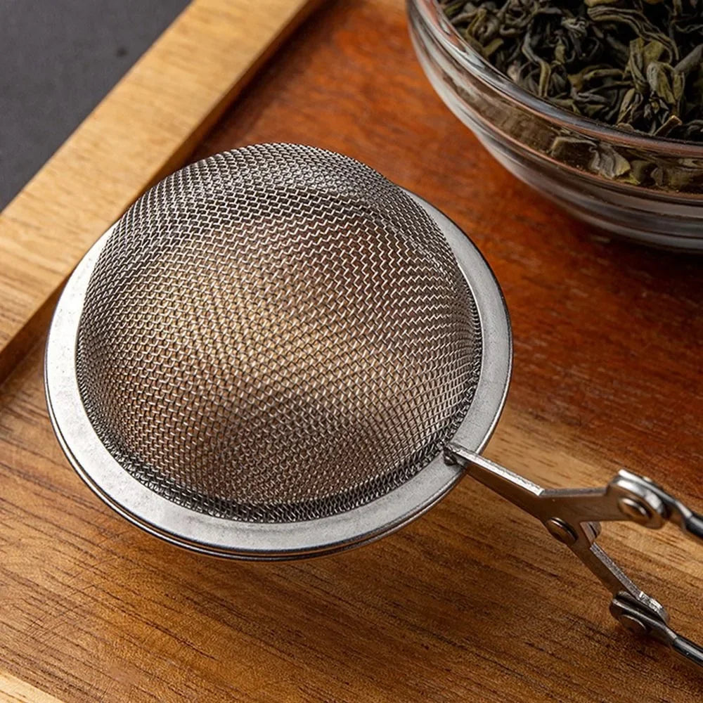 Snap Ball Stainless Steel Tea Strainer