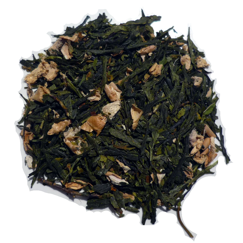 Peppermint Ginger Green Tea