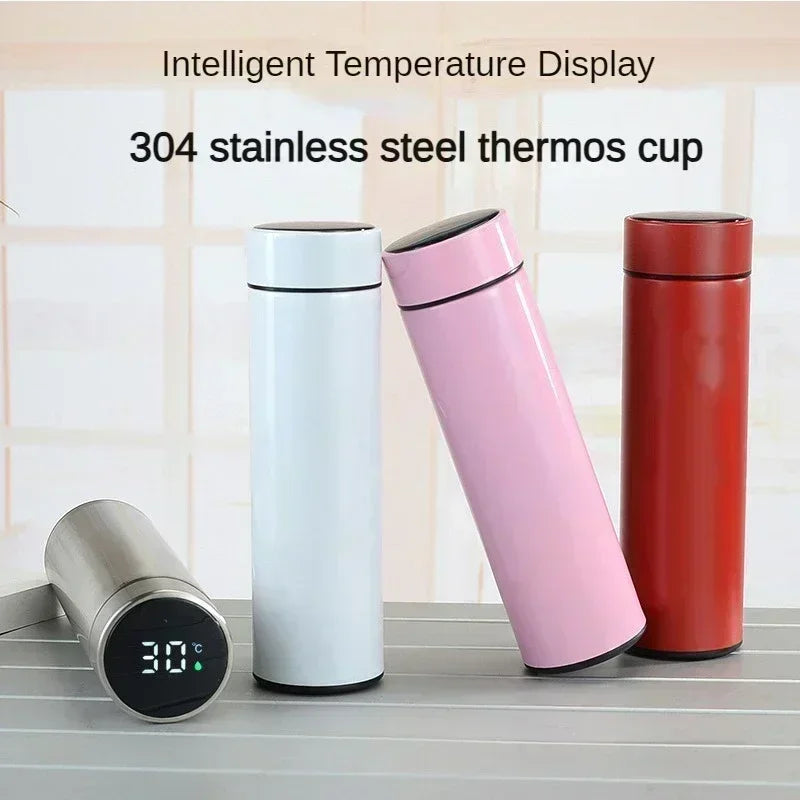 Thermos Bottle  with Temperature Display