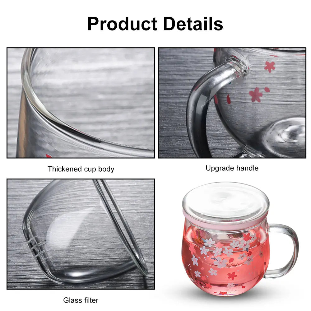 Sakura Mug Glass Mug